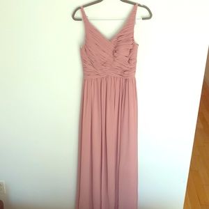 Azazie long Bridesmaid dress